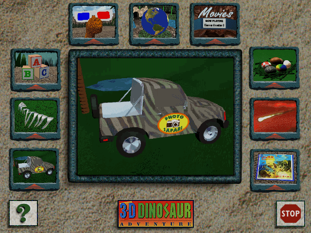 3D Dinosaur Adventure (1993) PC 