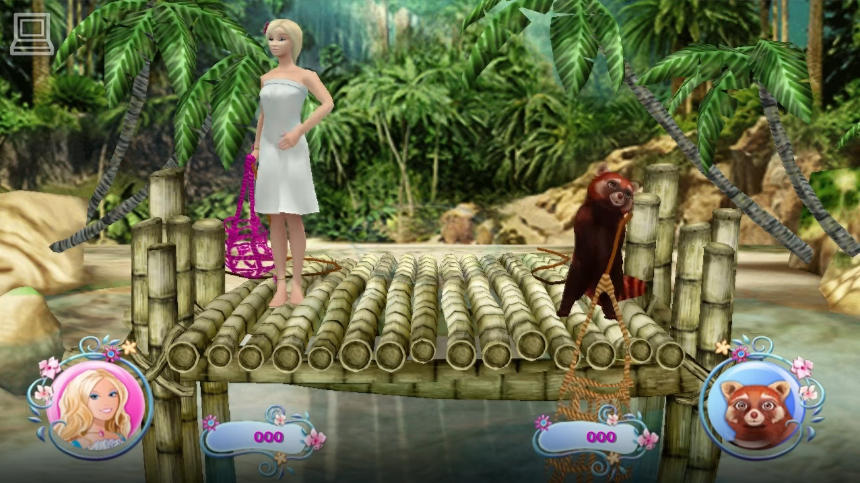 Jogo PS2 Barbie The Island Princess