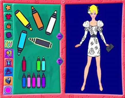 An Ode to the Video Game Barbie Fashion Designer