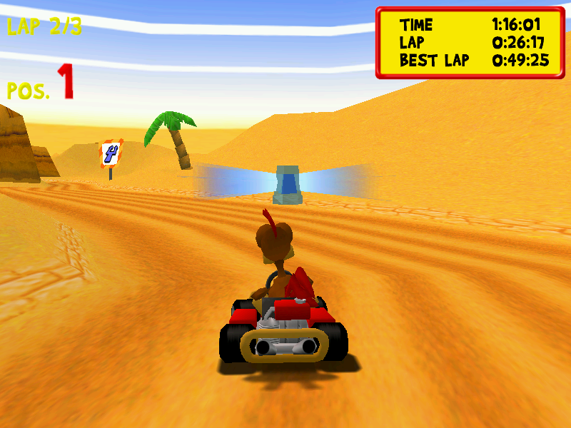 Game Classification : Crazy Chicken Kart 2 (2004)