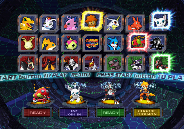 Play PlayStation Digimon Rumble Arena Online in your browser 