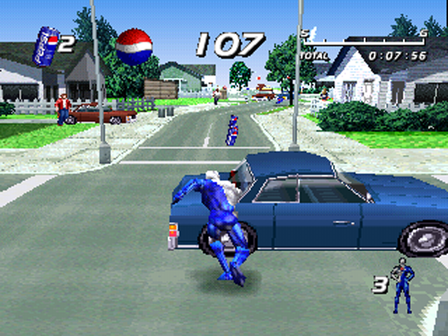 🕹️ Play Retro Games Online: Pepsiman (PS1)