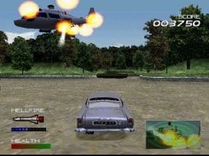 007 Racing Gameplay (PlayStation)