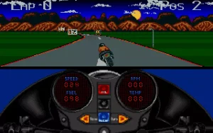 1000cc Turbo Gameplay (Amiga)