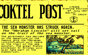 20,000 Leagues Under the Sea Gameplay (DOS)