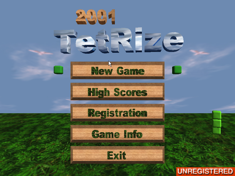 2001 TetRize Game Cover