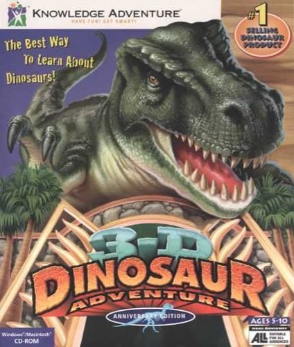 3-D Dinosaur Adventure Anniversary Edition Game Cover