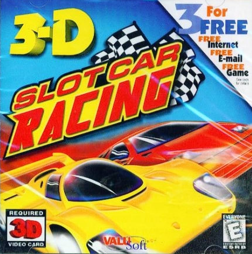 3-D Slot Car Racing Game Cover