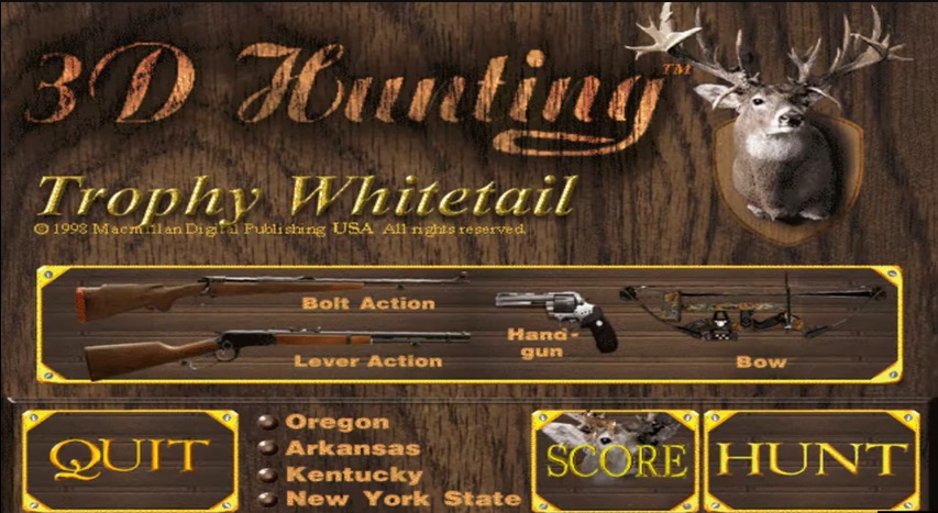 3D Hunting Trophy Whitetail Game Cover