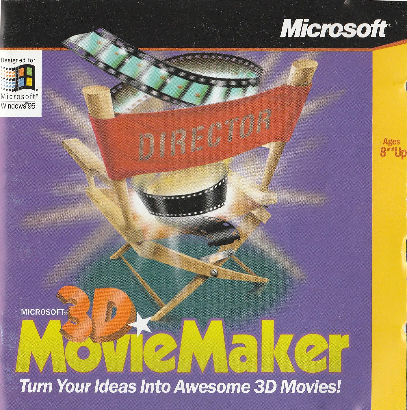 3D Movie Maker Game Cover