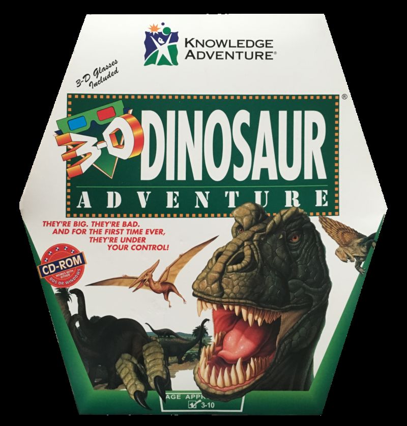3D Dinosaur Adventure Game Cover