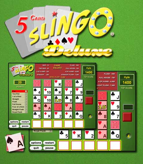 5 Cards Slingo Deluxe Game Cover