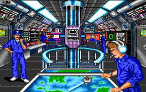 688 Attack Sub Gameplay (DOS)