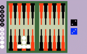 ABPA Backgammon Gameplay (Intellivision)