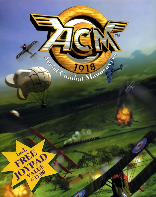 ACM 1918 Aerial Combat Manoeuvres Game Cover