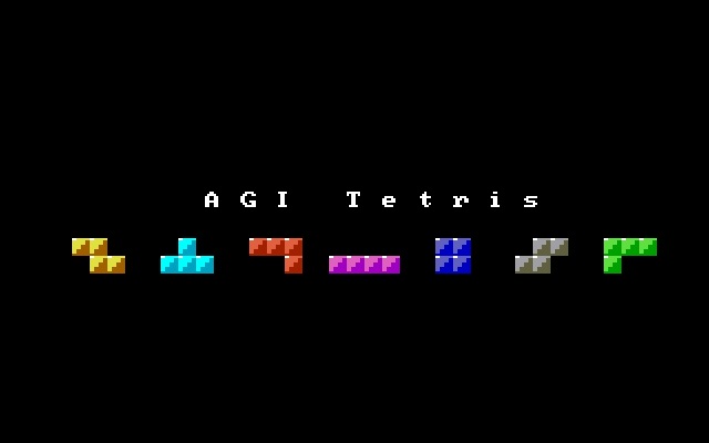 AGI Tetris Game Cover