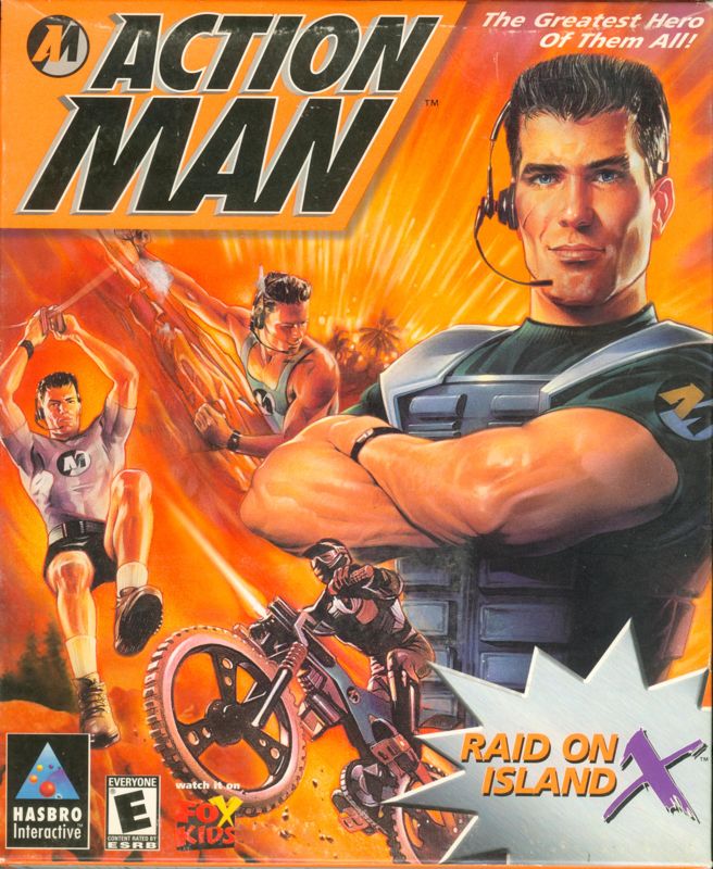 Action Man Raid on Island X Game Cover