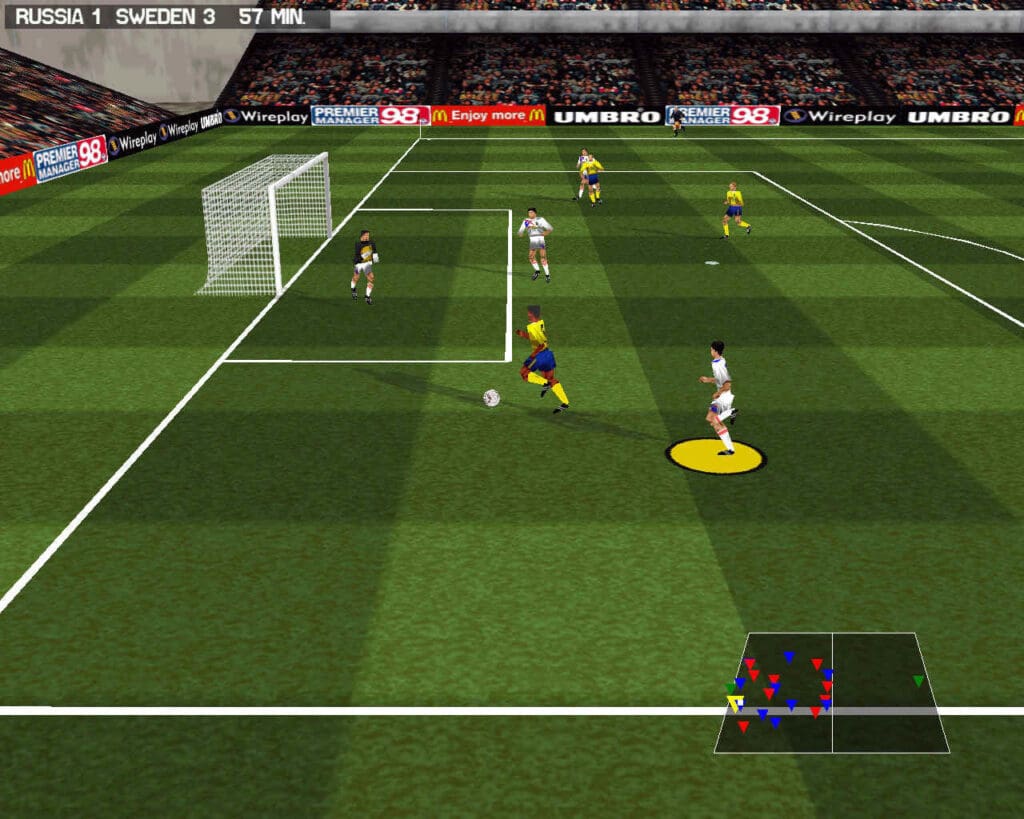 Actua Soccer 2 Gameplay (Windows)