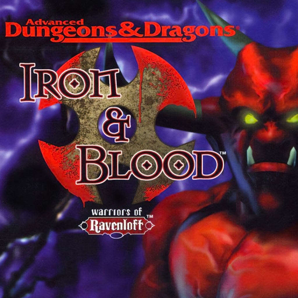 Advanced Dungeons & Dragons: Iron & Blood - Warriors of Ravenloft Game Cover