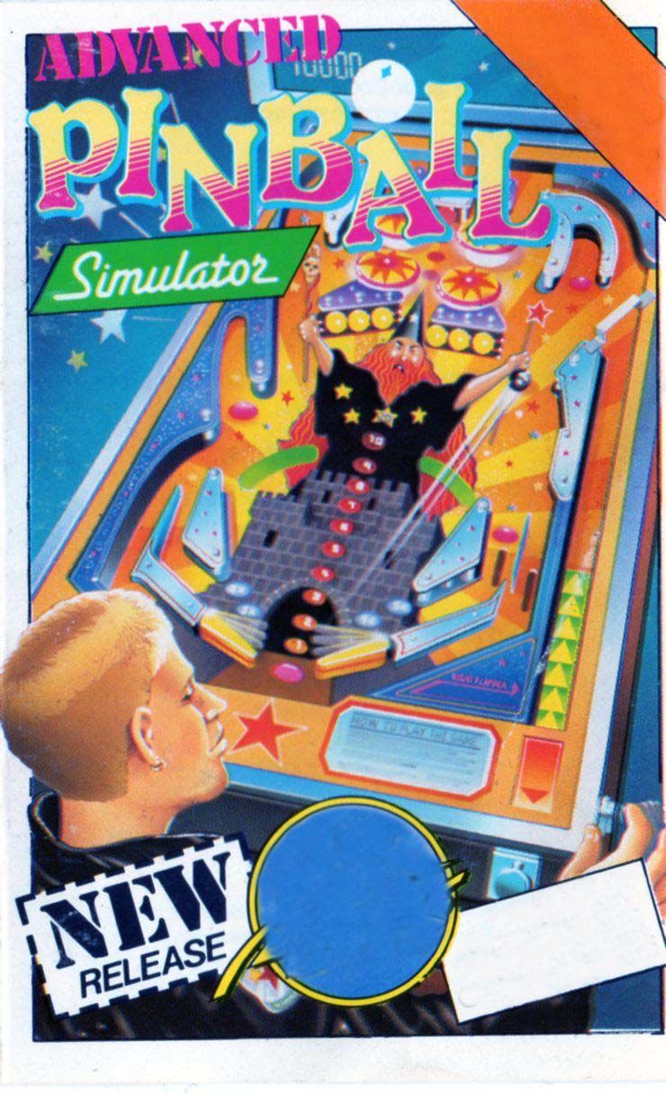 Advanced Pinball Simulator Gameplay (Commodore 64)