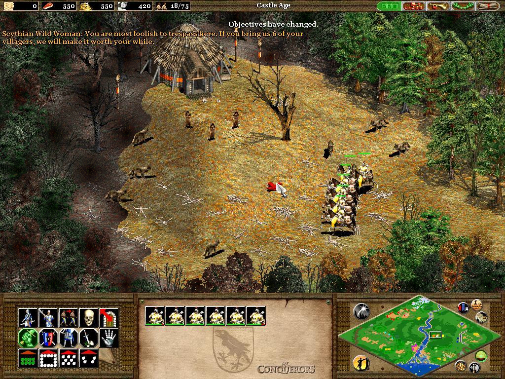 age of empires 2 the conquerors