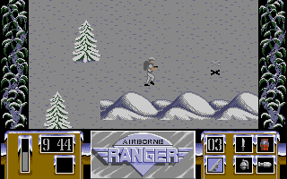 Airborne Ranger Gameplay (Amiga)