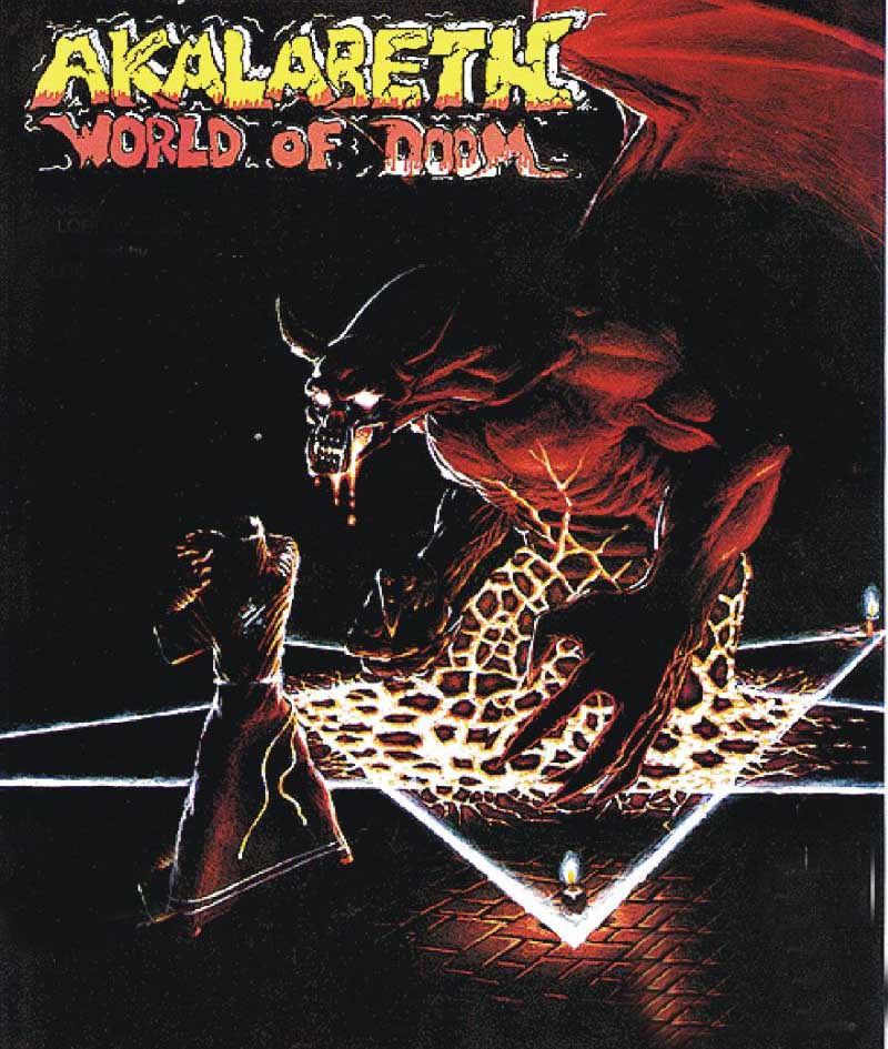 Akalabeth: World of Doom Game Cover