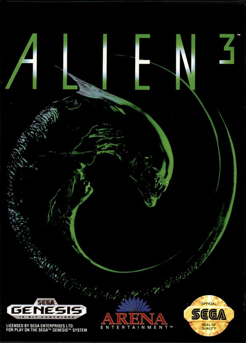 Alien 3 Game Cover