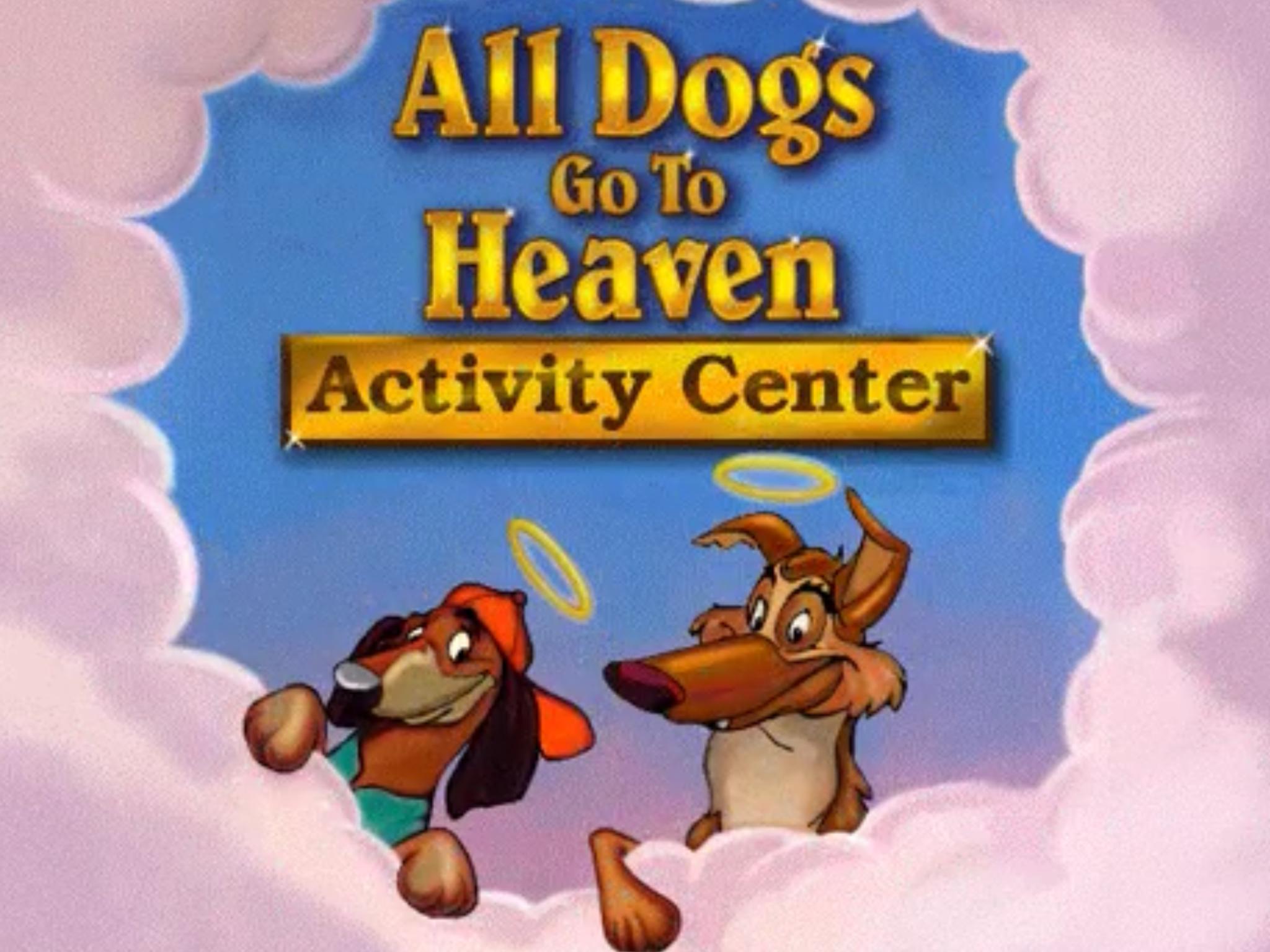 All Dogs Go to Heaven Activity Center Game Cover