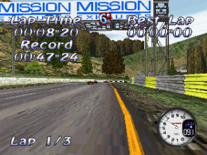 All Star Racing Gameplay (PlayStation)