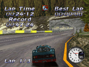 All Star Racing Gameplay (PlayStation)