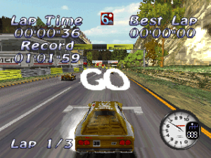 All Star Racing Gameplay (PlayStation)