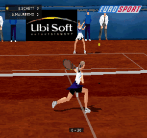 All Star Tennis 2000 Gameplay (PlayStation)
