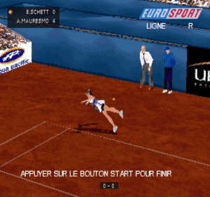 All Star Tennis 2000 Gameplay (PlayStation)