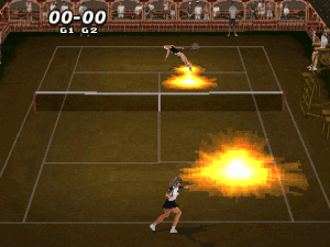 All Star Tennis '99 Gameplay (PlayStation)