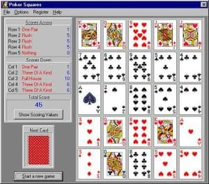 Amazing Poker Squares Gameplay (Windows)