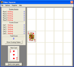 Amazing Poker Squares Gameplay (Windows)