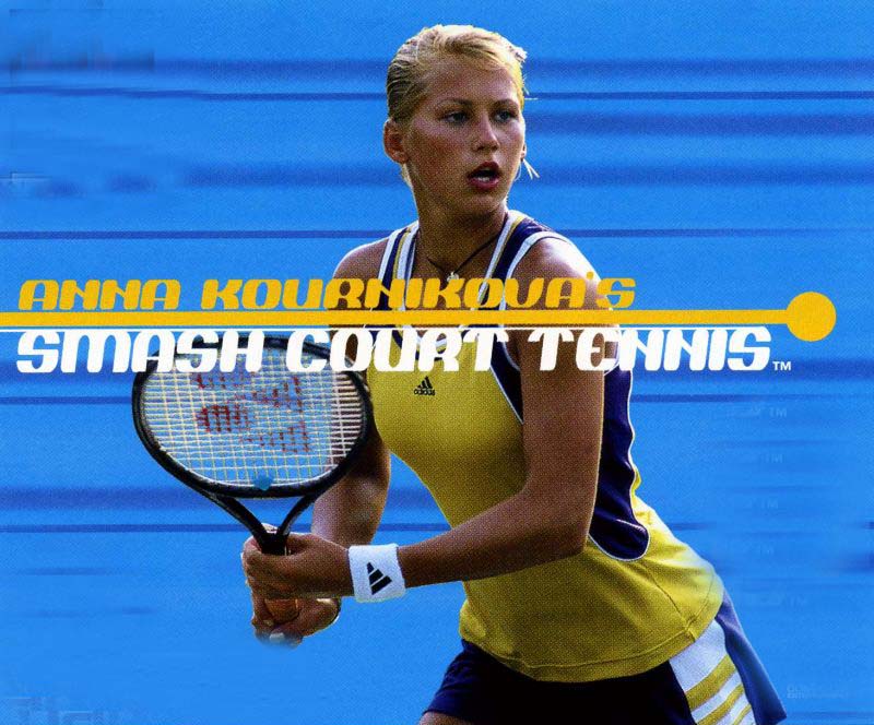Anna Kournikova's Smash Court Tennis Game Cover