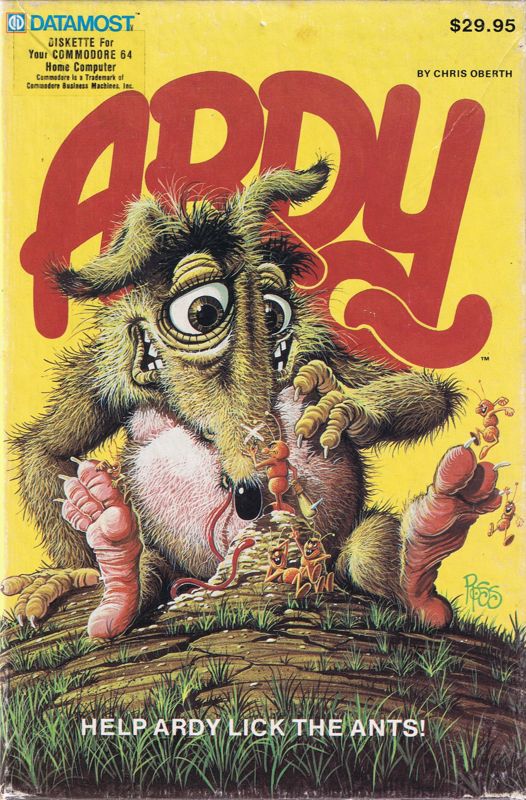 Ardy the Aardvark Game Cover