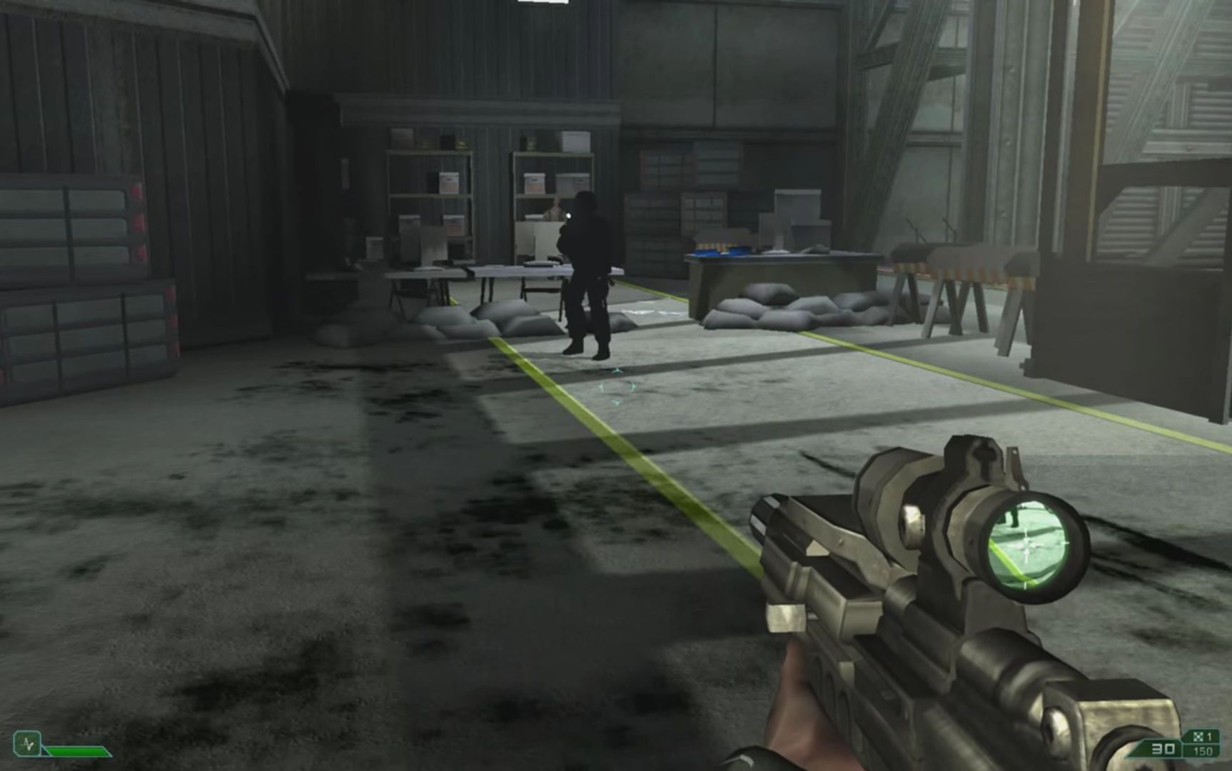 The classic pc freeware title AREA 51 (2005) works on the deck