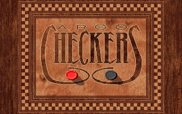 Argo Checkers Game Cover