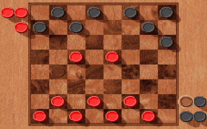 Argo Checkers Gameplay (DOS)