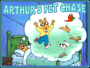 Arthur's Pet Chase Gameplay (Windows)