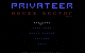 Ascii Sector Gameplay (DOS)