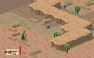 Assault Trooper Gameplay (DOS)