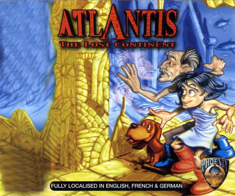 Atlantis: The Lost Continent Game Cover