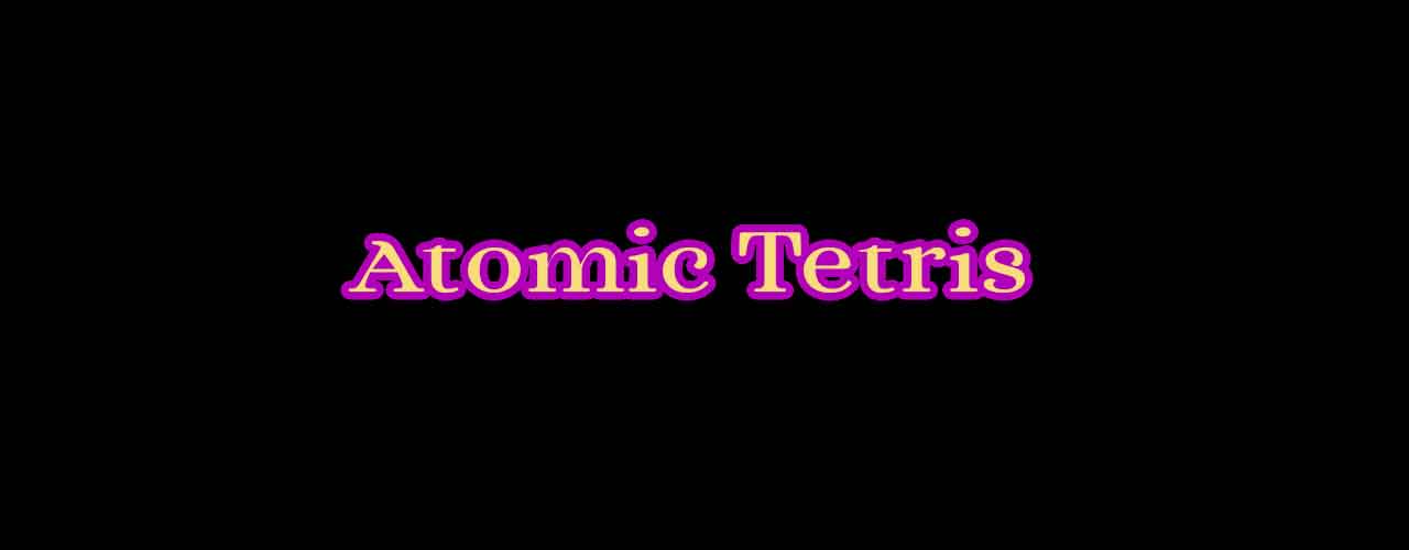 Atomic Tetris Game Cover