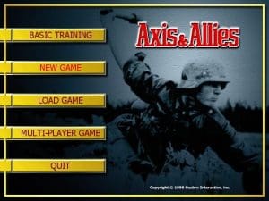 Axis & Allies Gameplay (Windows)