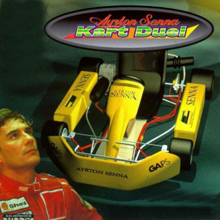 Ayrton Senna Kart Duel Game Cover