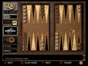 Backgammon Gameplay (Windows)